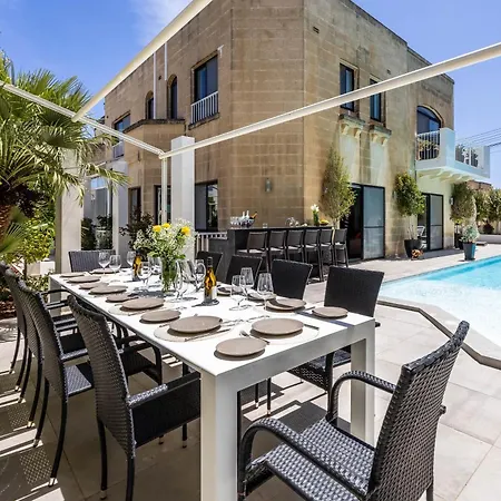 Luxurious Villa 5 Bedroom Pool, 3Min From St Julian'S Is-Swieqi Exterior photo