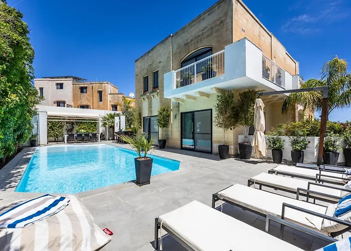 Luxurious Villa 5 Bedroom Pool, 3Min From St Julian\'S